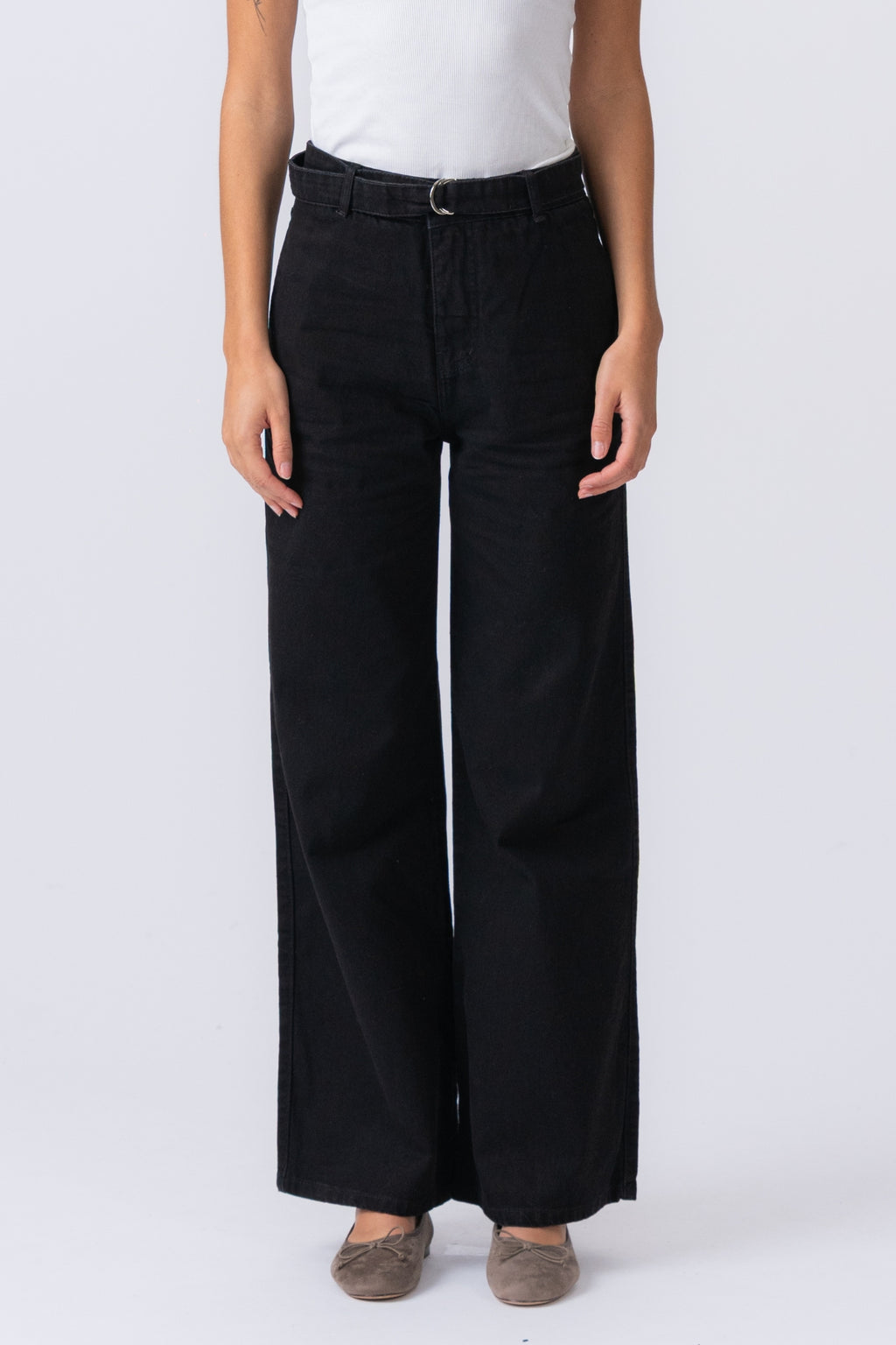 Amalia Jeans - Mørkegrå