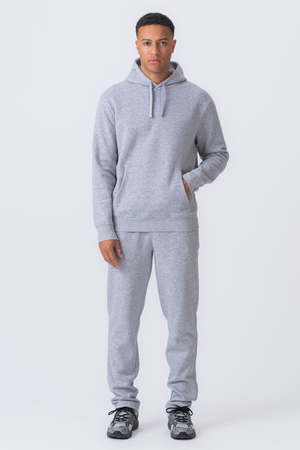 Essential Hooded Sweatset - Grå