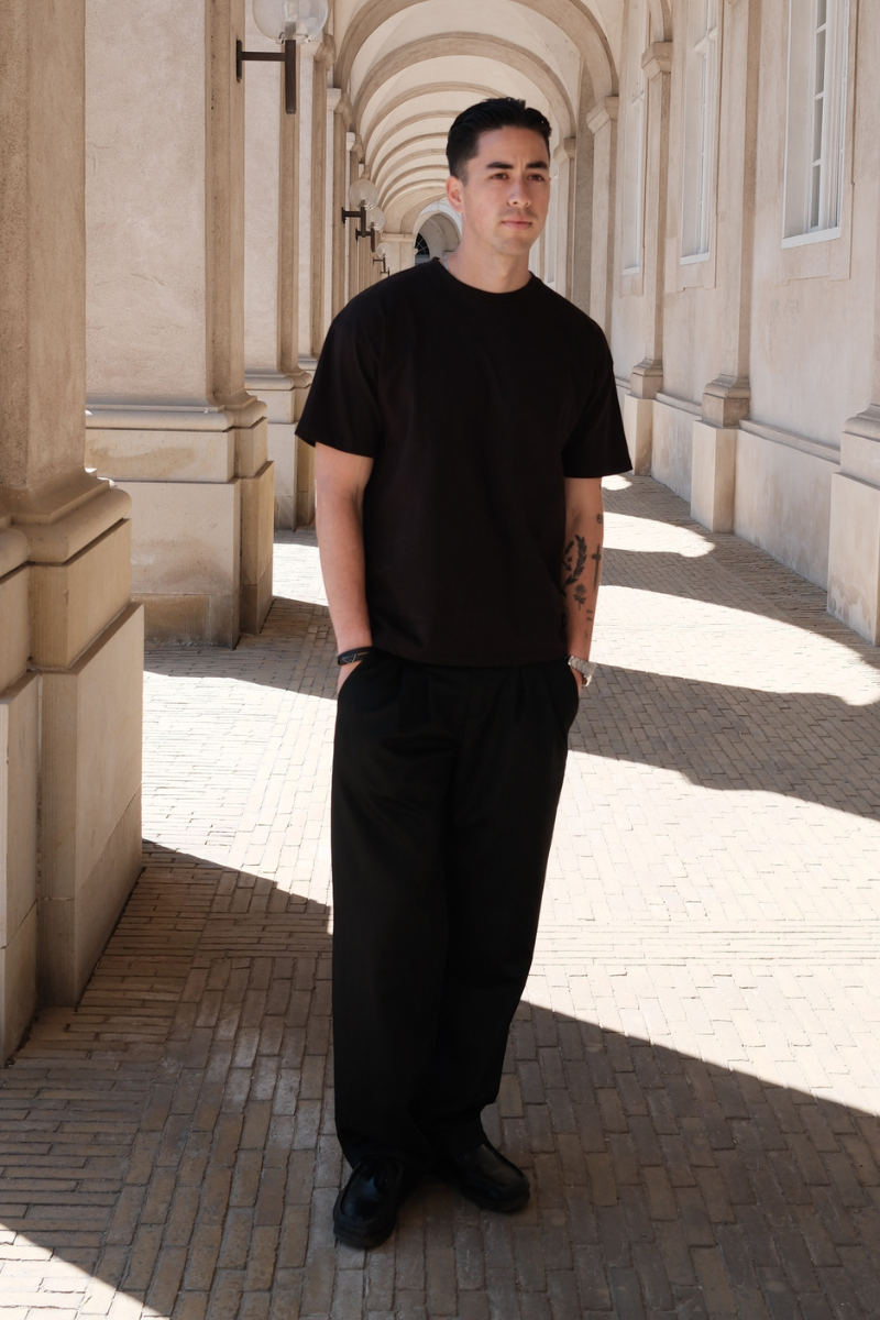 Heavy Boxfit Tee - Sort