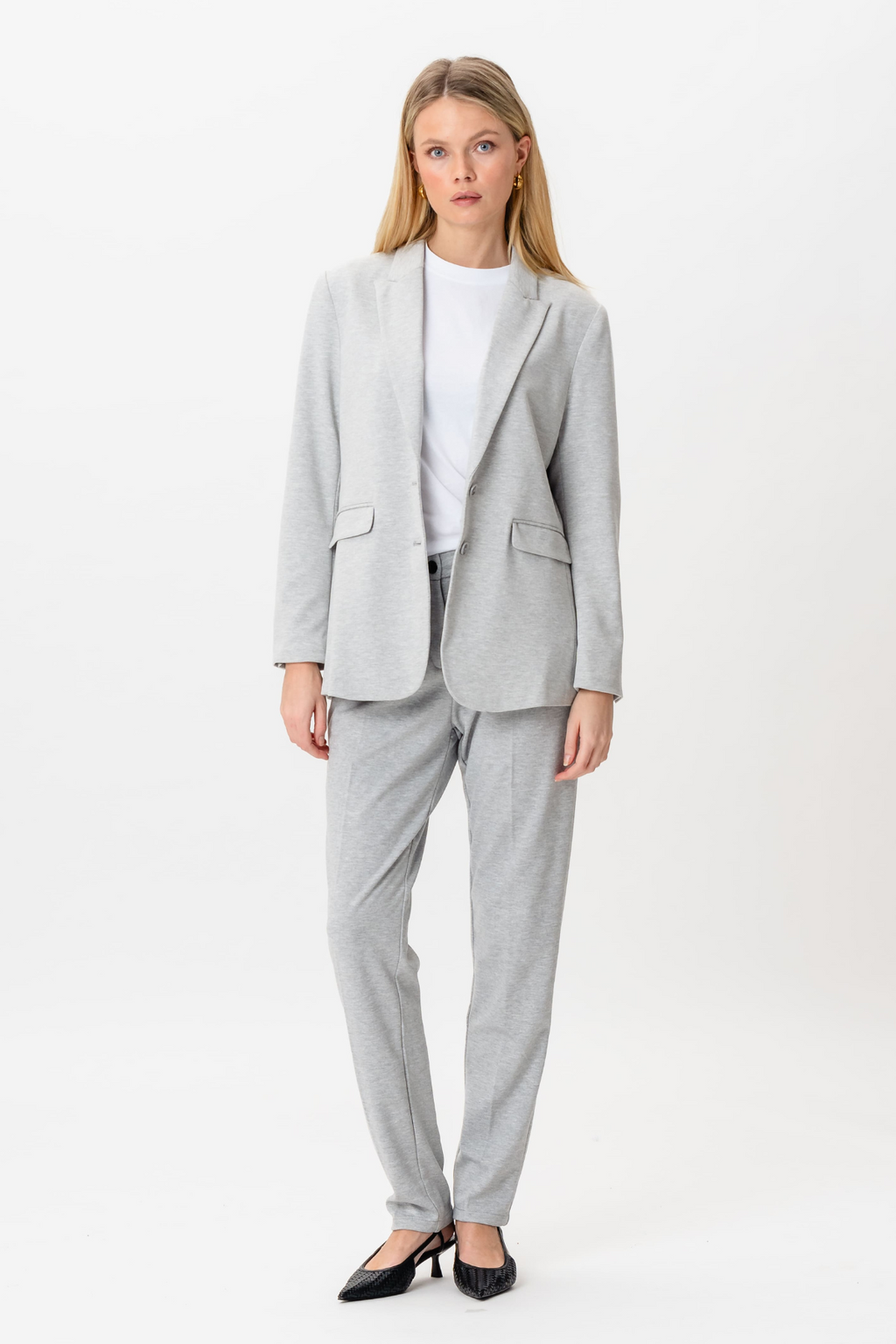 Performance Jakkesæt til dame (Lysegrå)
