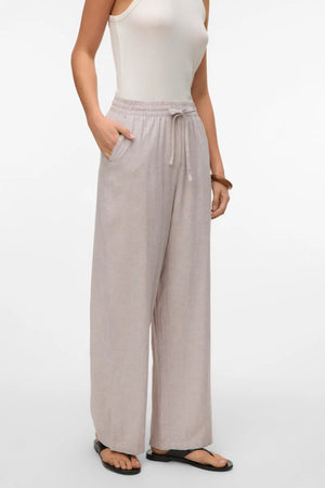 Linn Hw Pants - Moon Rock Melange