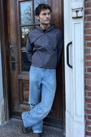 Windbreaker - Mørkegrå