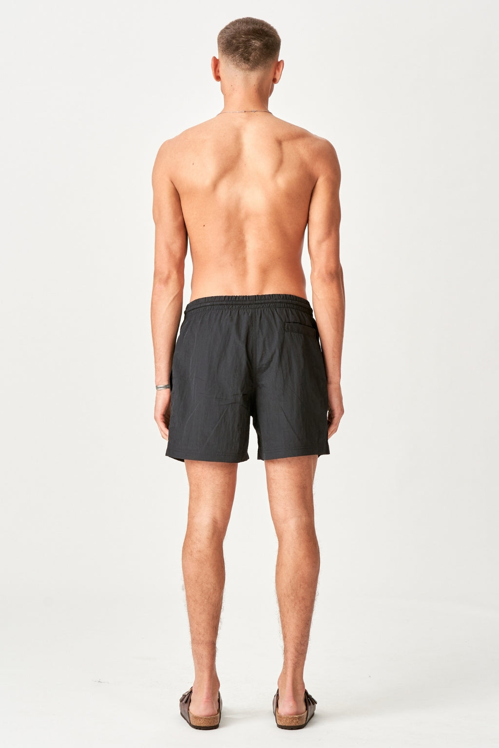 Premium Badeshorts - Sort