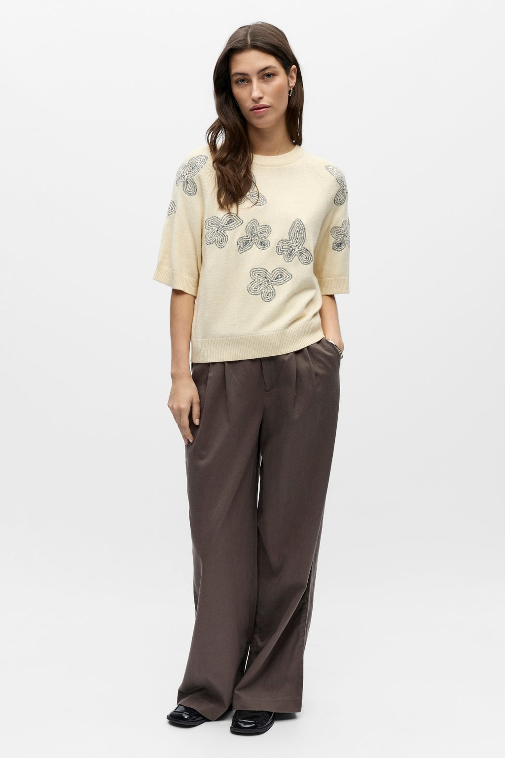 Laney Rubin Pullover - Sandshell Sky