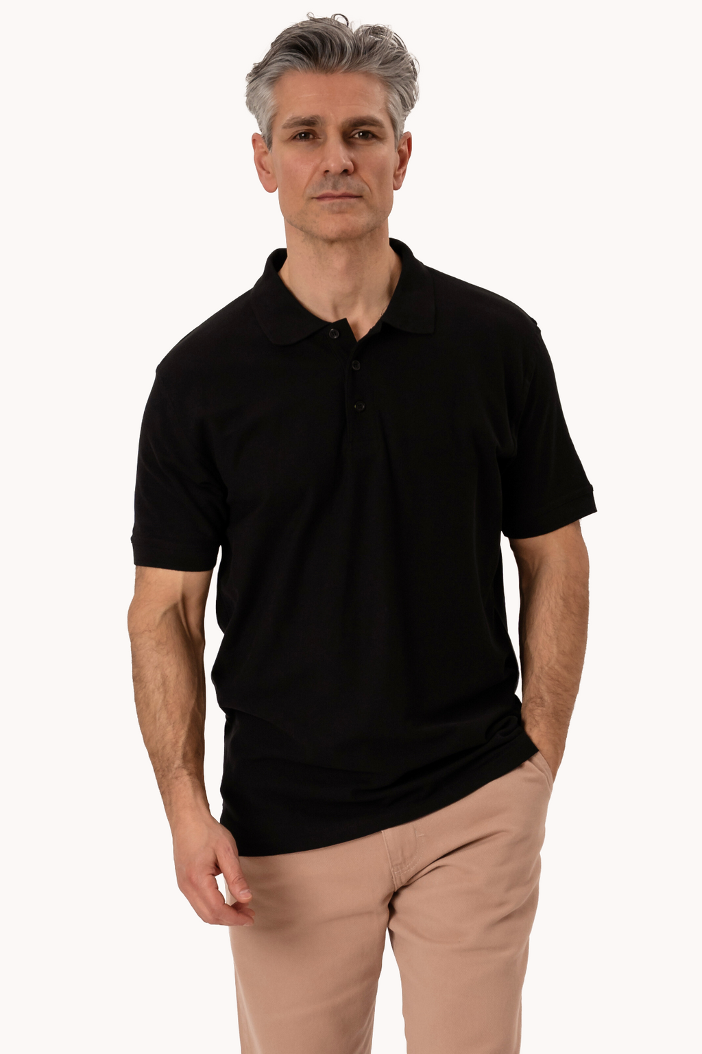 Basic Polo - Sort
