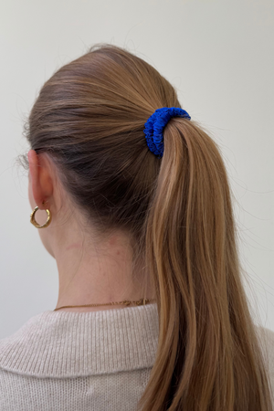 Silke elastik - Blå