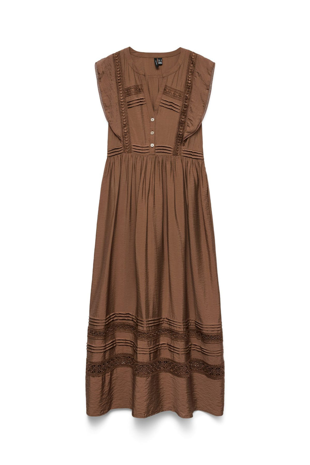 Jules Tape Ankle Dress - Cocoa Brun