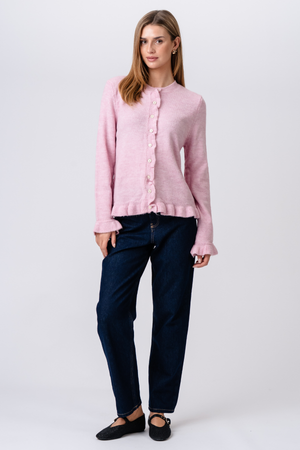 Flora Cardigan - Lyserød