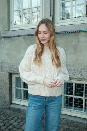 Emma Cable Knit - Off White