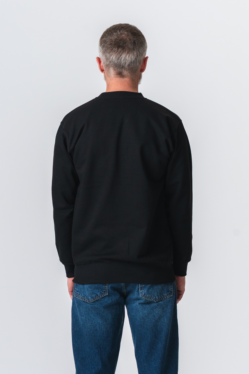 Basic Crewneck - Sort