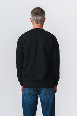 Basic Crewneck - Sort