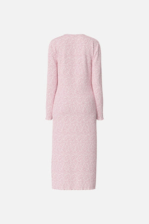 Flora Midi Dress - Roseate Spoonbill Flower