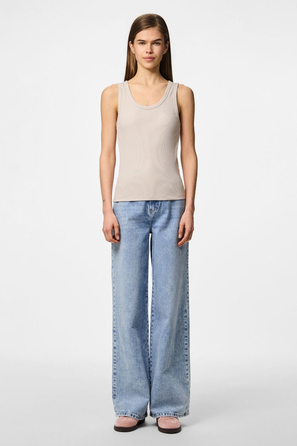 May Tank Top - Silvery Grey