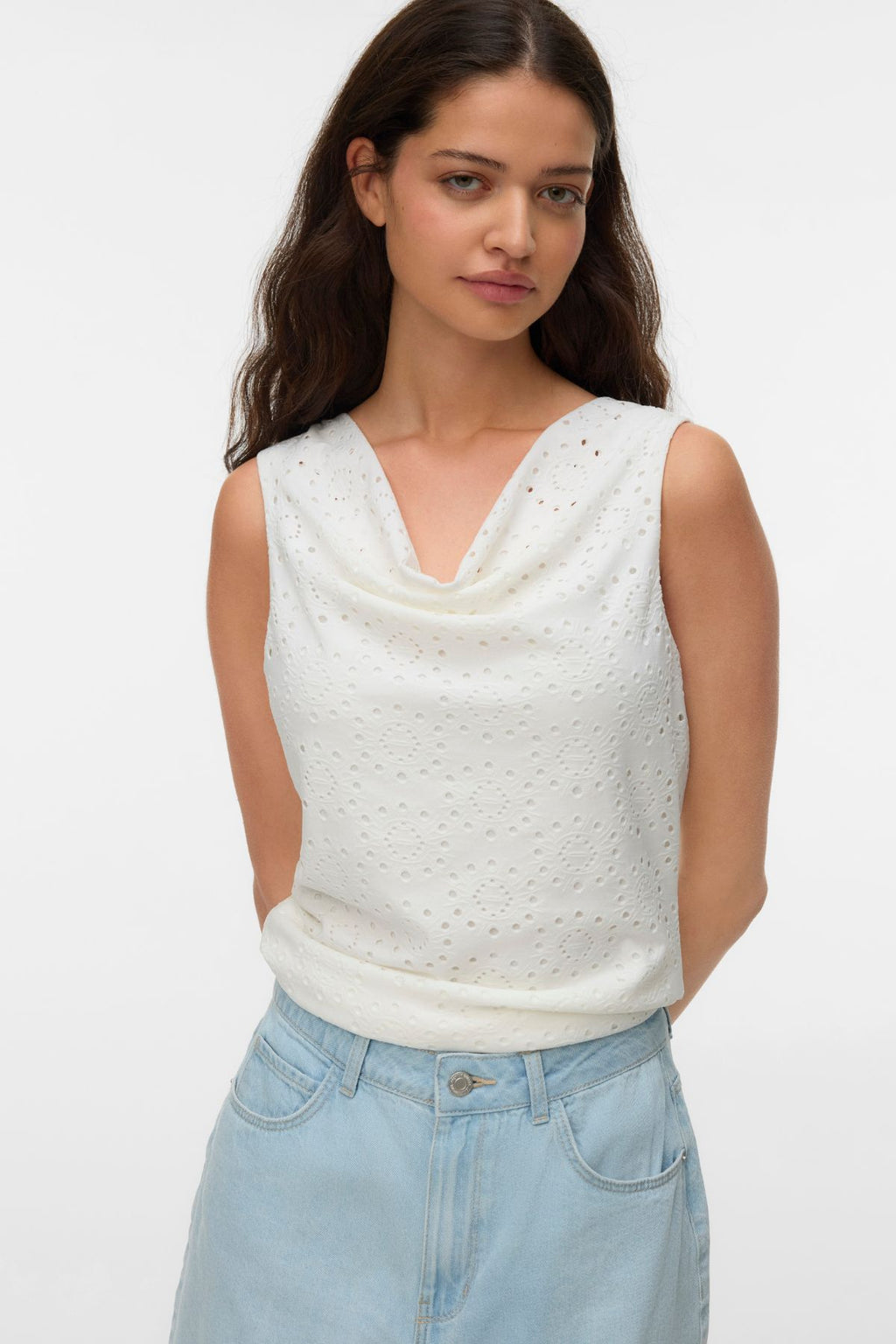 Tassa Waterfall Top - Snow White