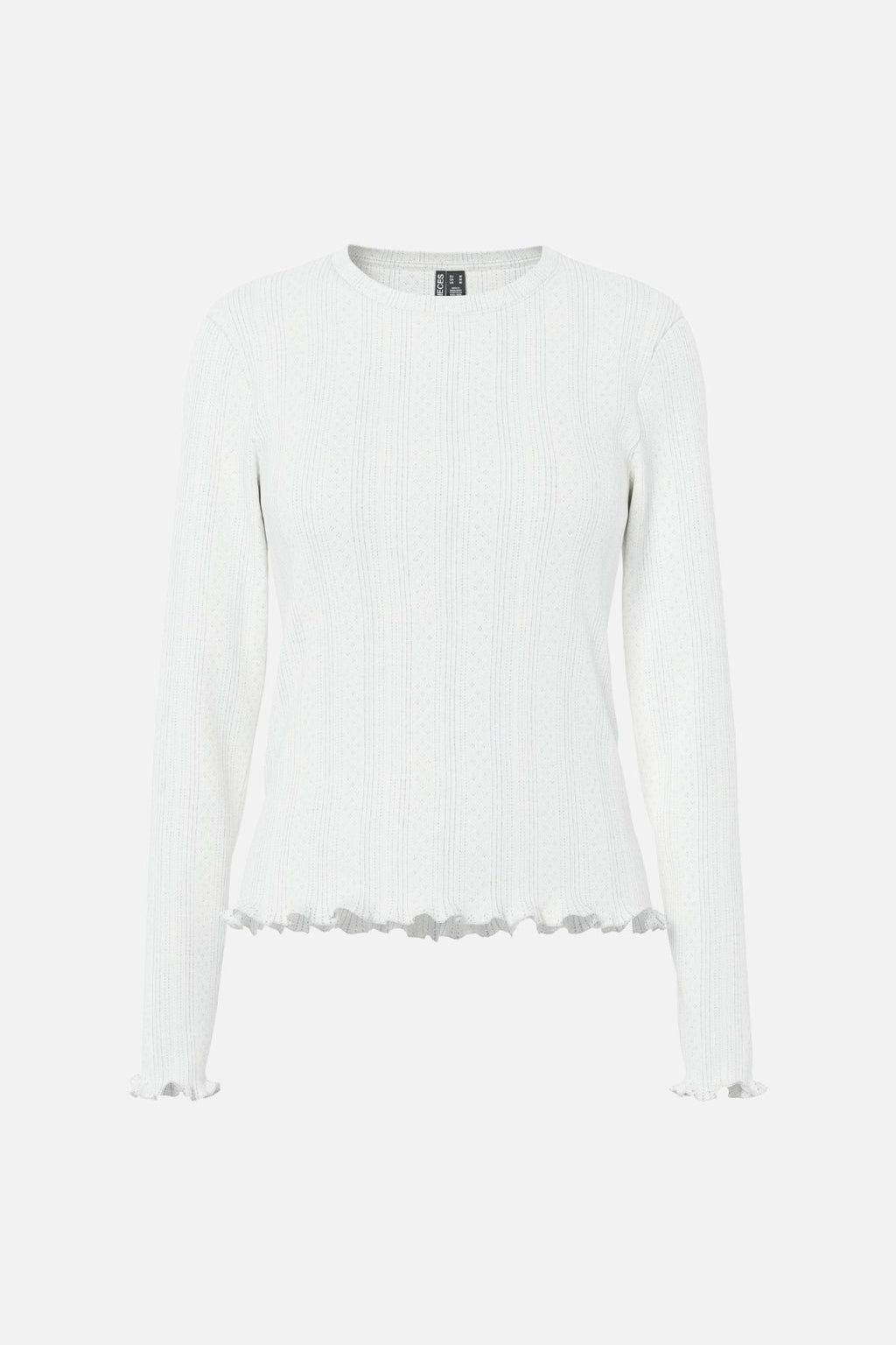 Marie O-Neck Poin Top - Cloud Dancer