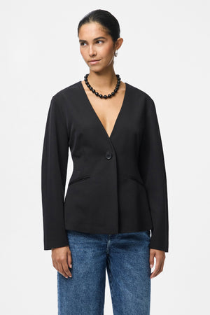 Kamil Fitted Blazer - Sort