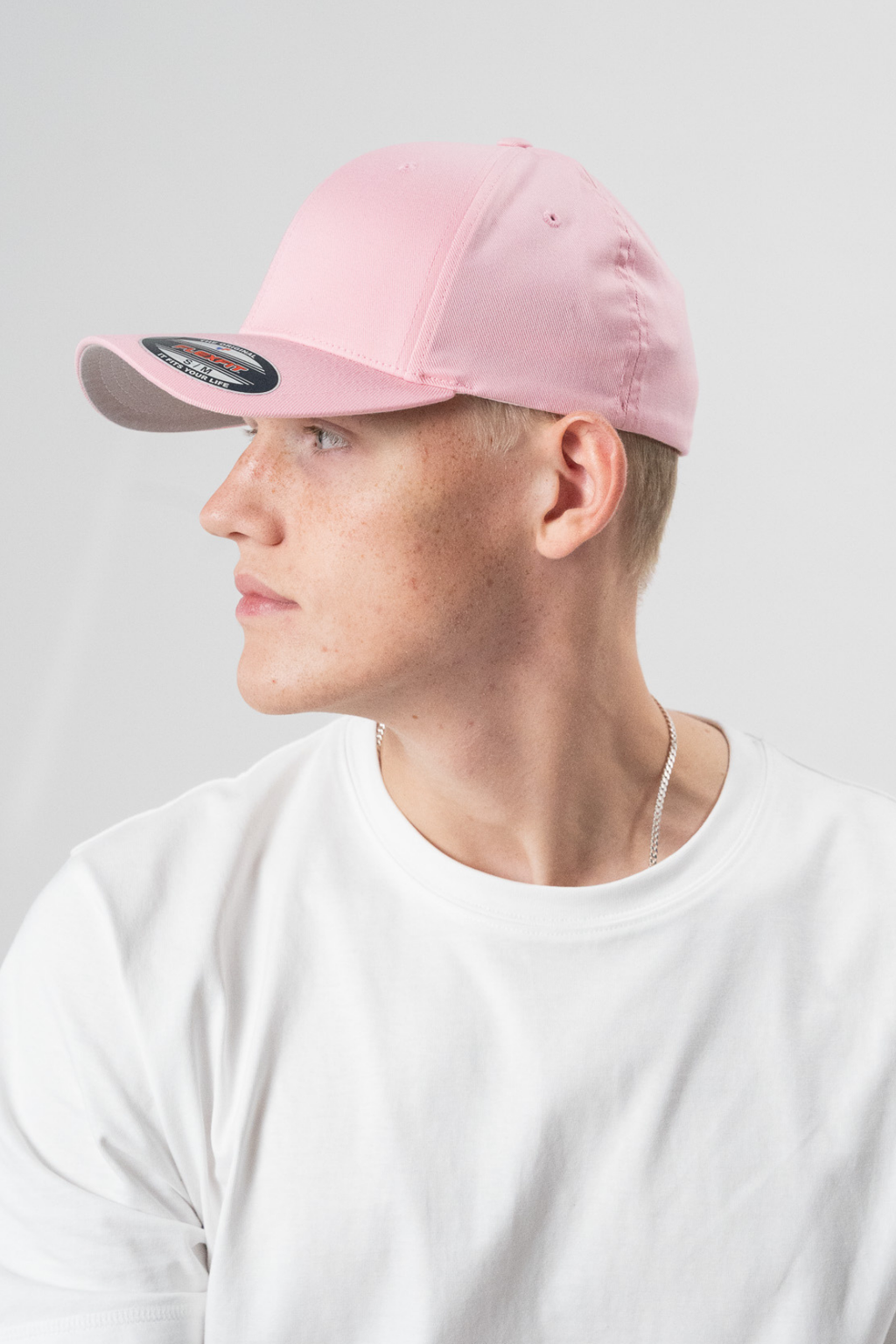 FlexFit Original Baseball Cap - Lyserød