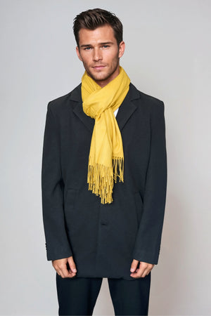 Tørklæde - Yellow - Herre