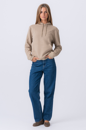 Sweatshirt Hoodie - Sand