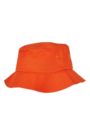 Cotton Twill Bucket Hat - Orange