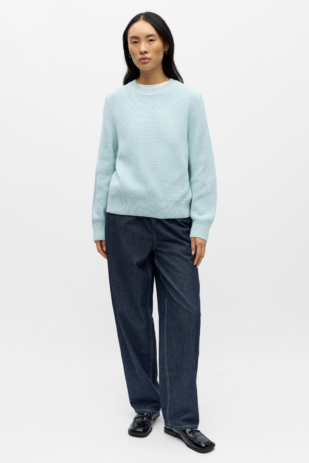 Flo Knit Pullover - Winter Sky