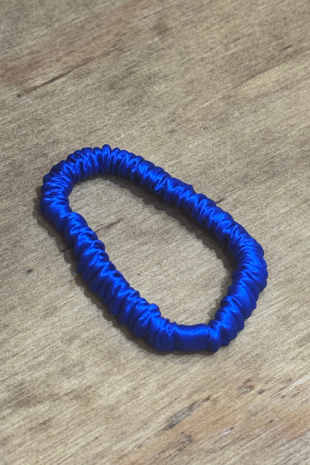 Silke elastik - Blå