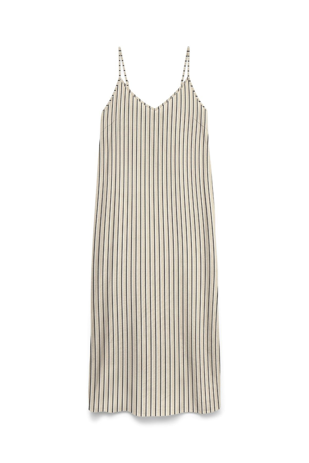 Mymilo Singlet Ankle Kjole - Silver Lining-Heidi