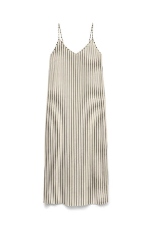 Mymilo Singlet Ankle Kjole - Silver Lining-Heidi