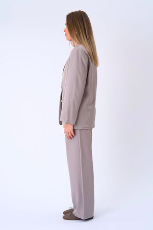 Oversized Suit - Grå