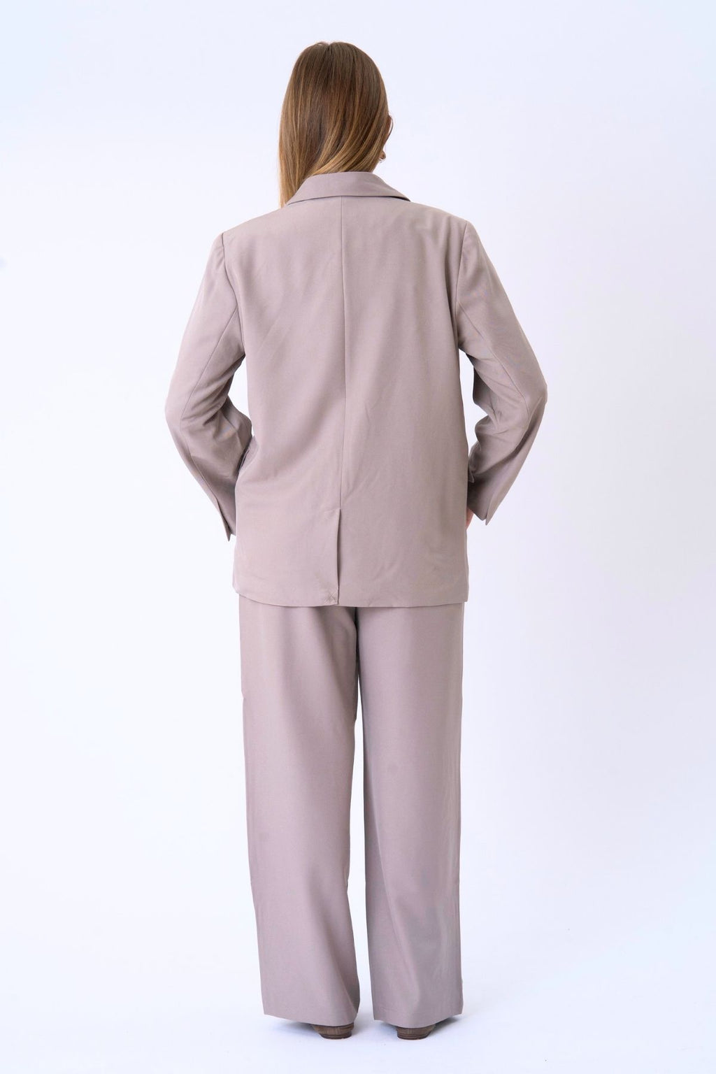 Oversized Blazer - Grå