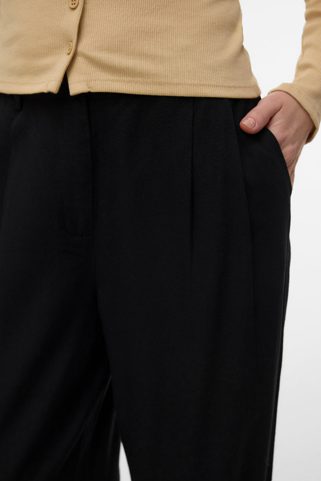 Mymilo Nila Mw Dad Pants - Sort