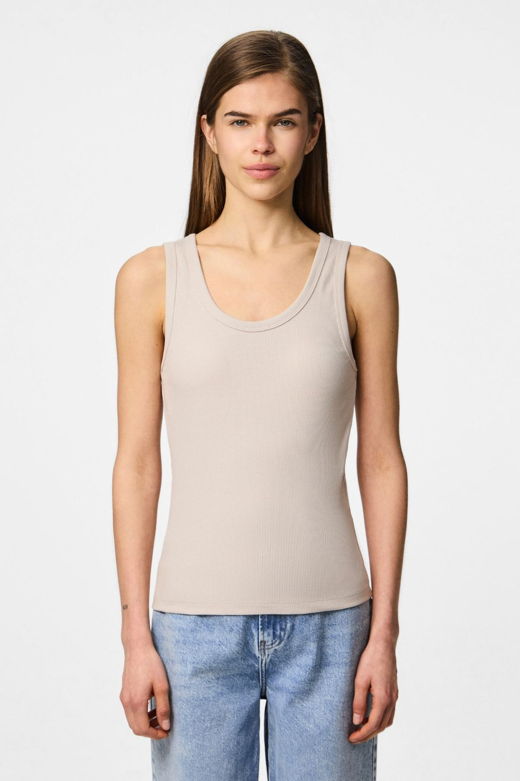 May Tank Top - Silvery Grey