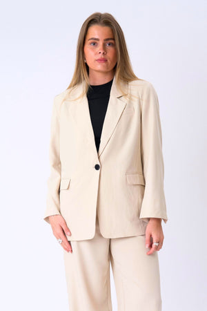 Oversized Blazer - Beige