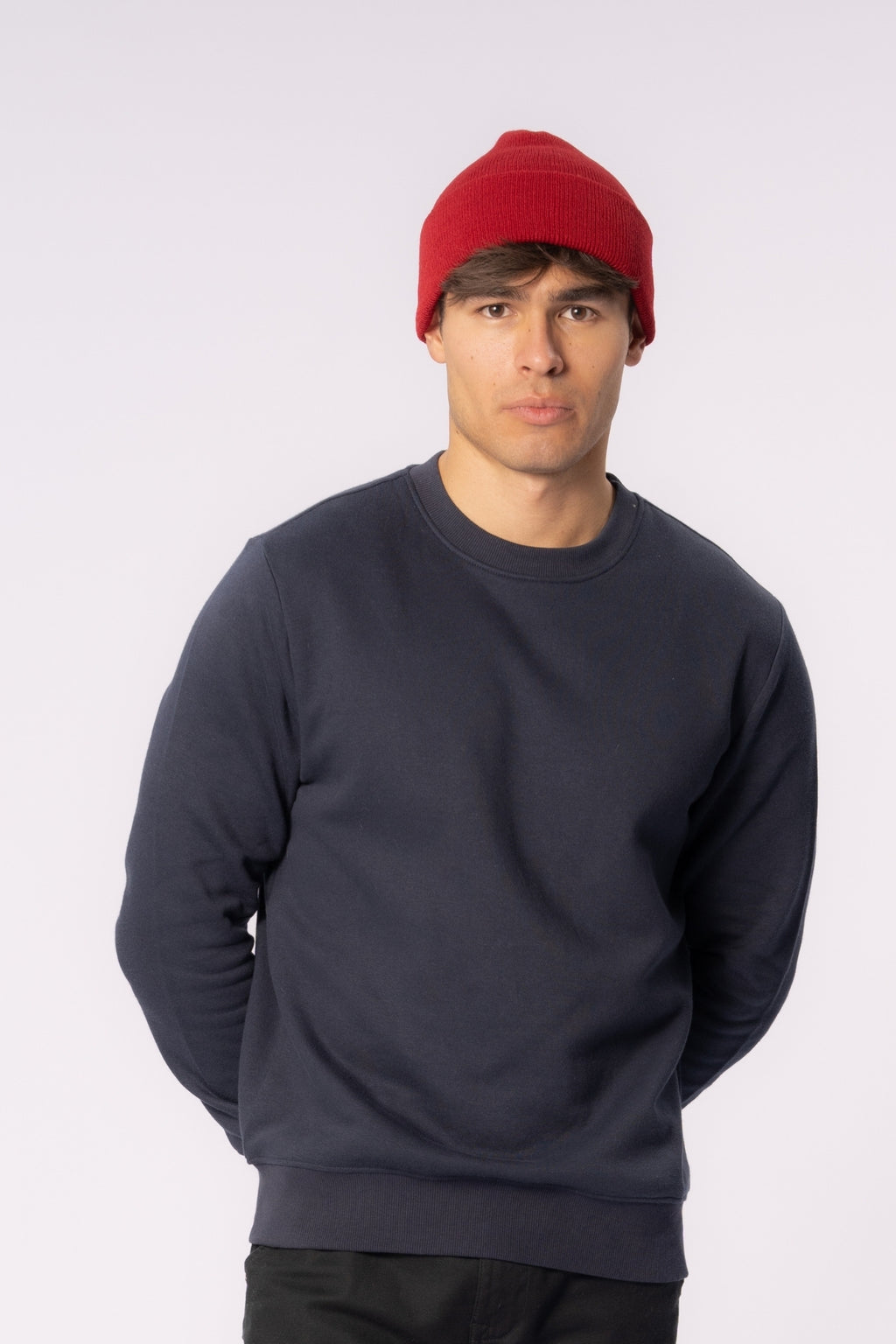 Classic beanie - Bordeaux Rød