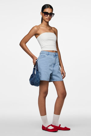 Abbi Shorts - Light Blue Denim