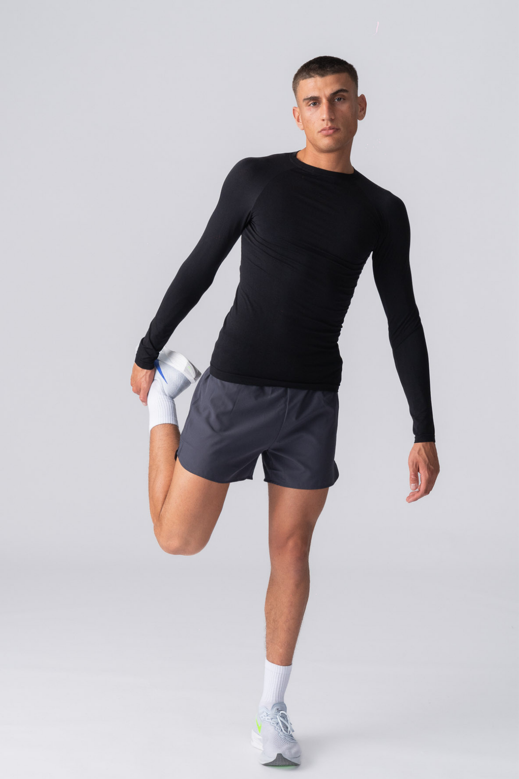 Prime Langærmet T-shirt - Sort