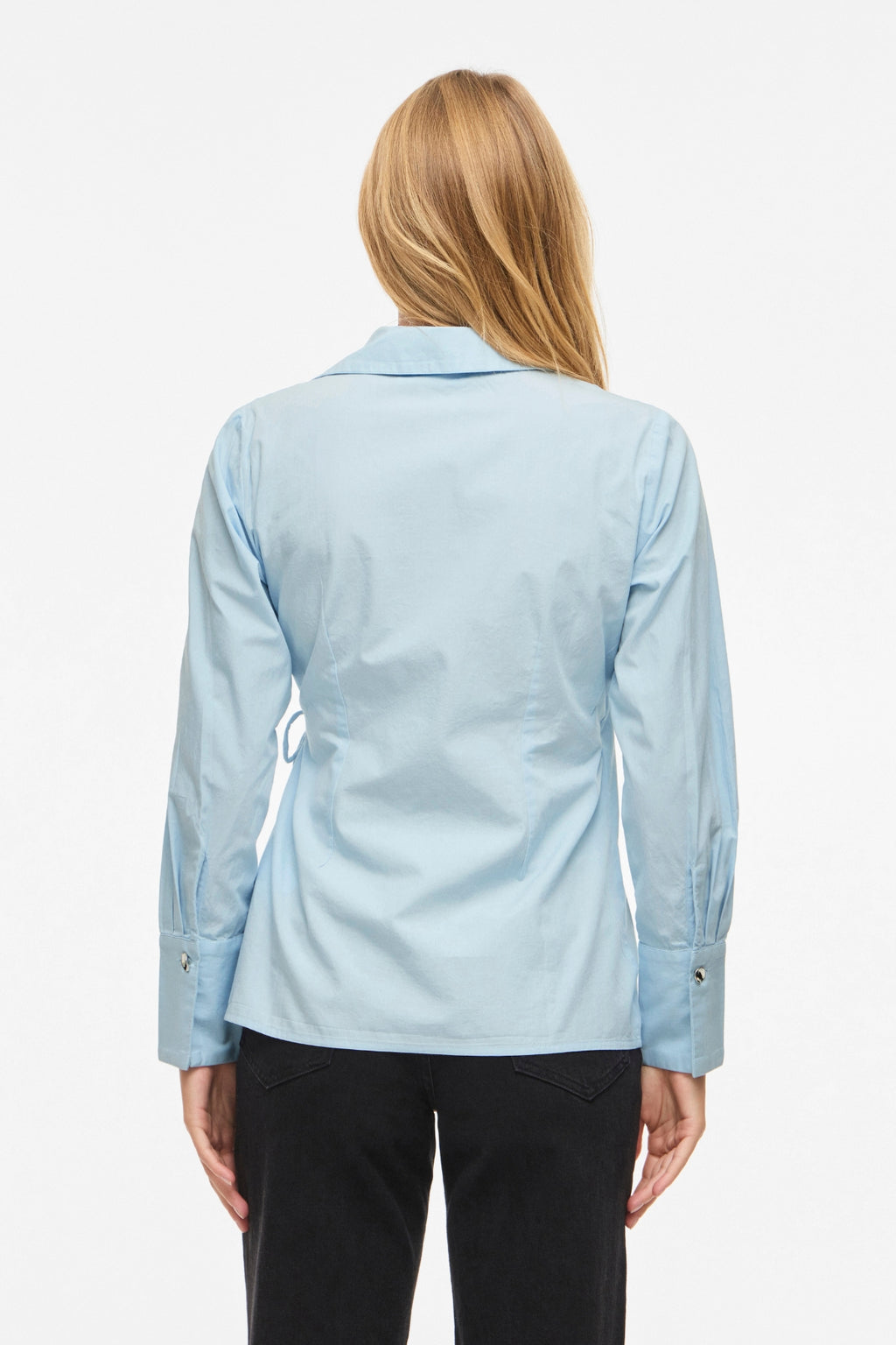 Lumi V-Neck Slå-om Top - Nantucket Breeze