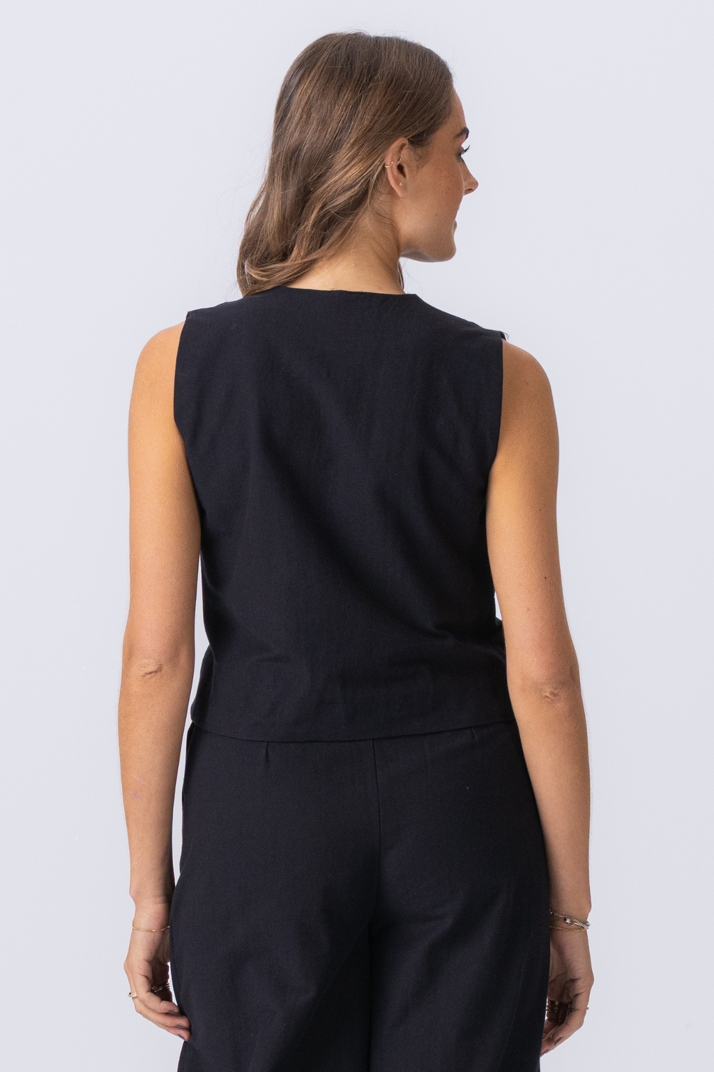 Melissa Vest - Sort
