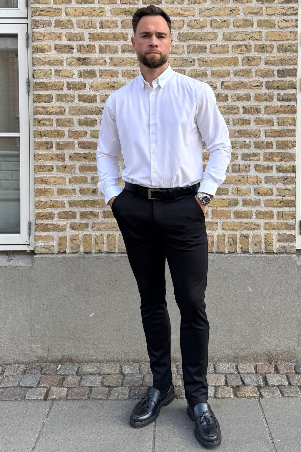 Den Originale Premium Performance Skjorte - Hvid