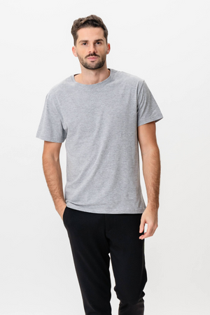 Basic Joy T-shirt - Oxford Grå