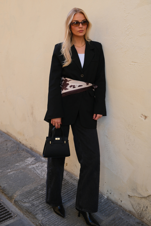 Claire Oversized Blazer - Sort