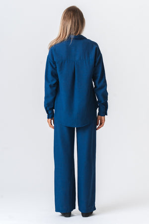 Lilly Bukser + Lilly Skjorte (Navy)
