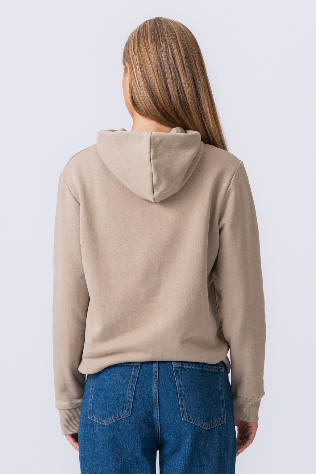 Sweatshirt Hoodie - Sand