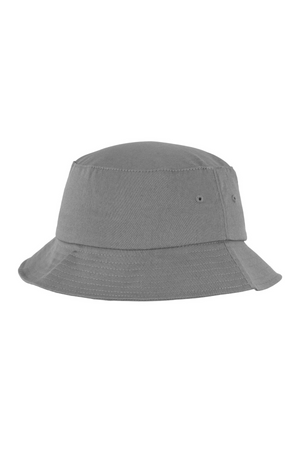 Cotton Twill Bucket Hat - Grey