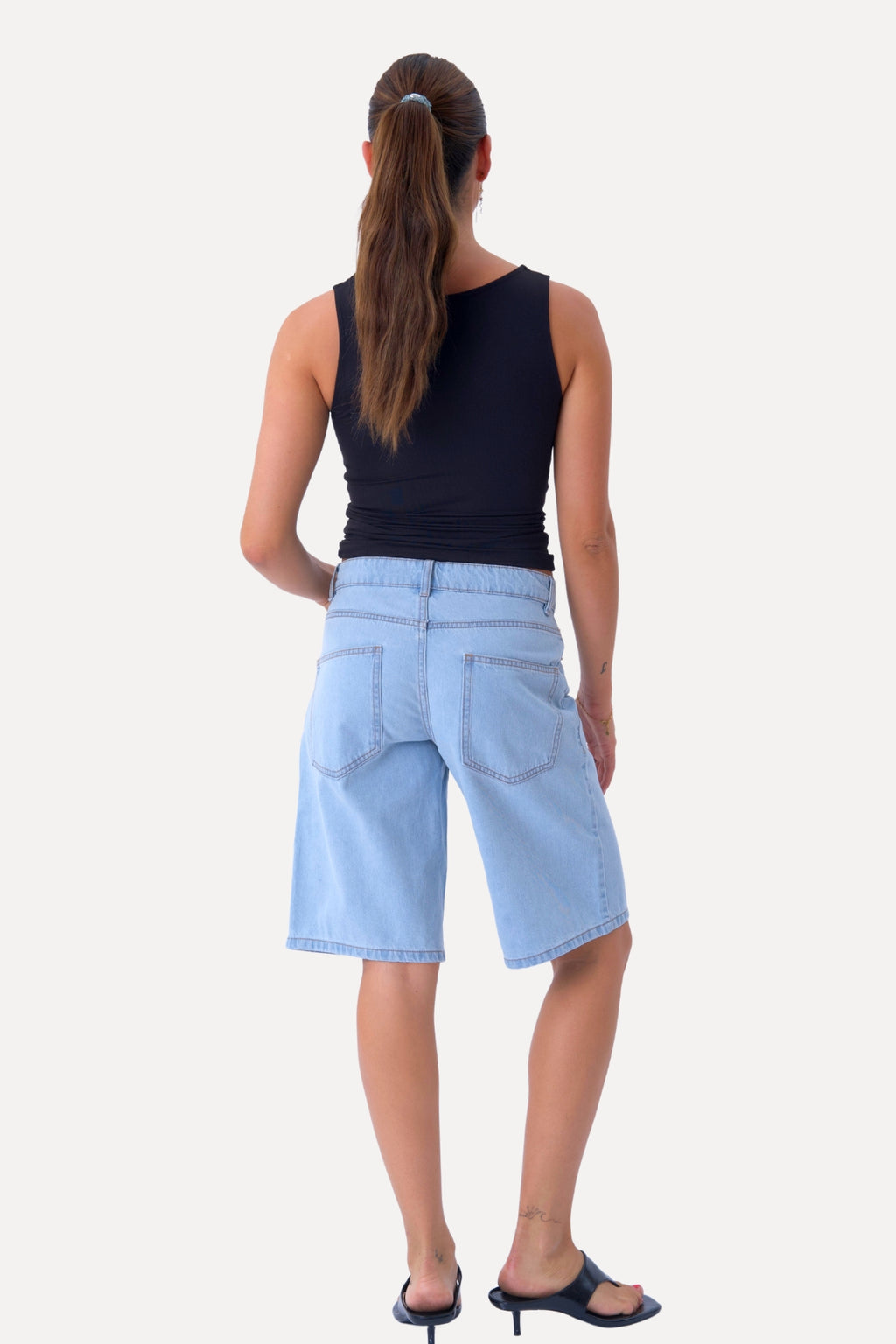 Denim Shorts - Lyseblå