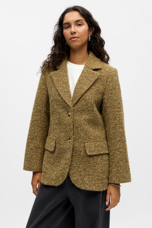 Celina L/S LO Jakke - Dyb Lichen Grøn