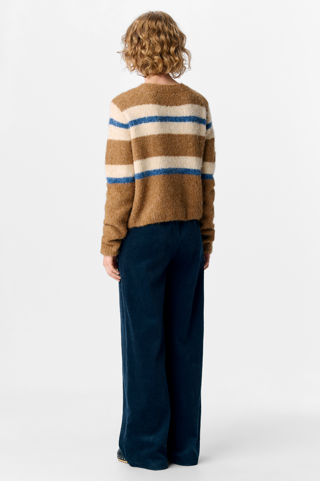 Galia Strikket Cardigan - Tannin Melange