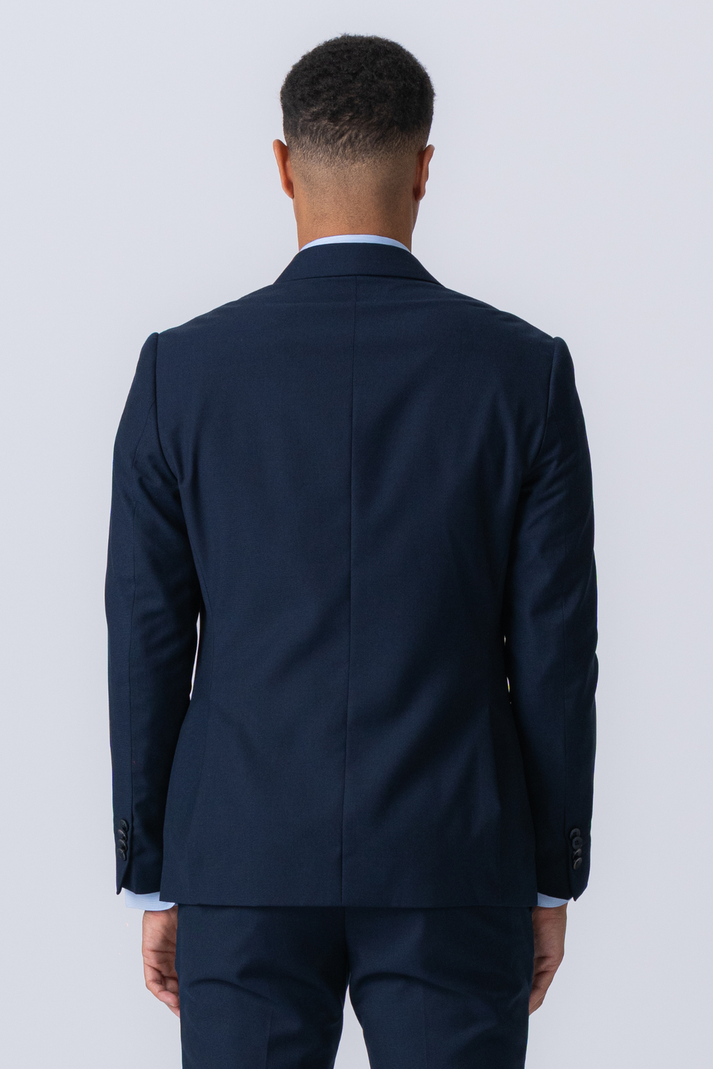 Premium Dobbeltradet Blazer - Navy