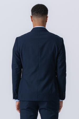 Premium Dobbeltradet Blazer - Navy