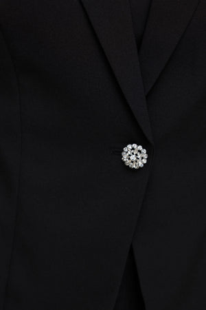 Filia Figursyet Blazer - Sort